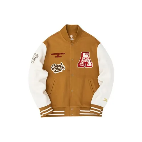 ANTA Бейсбольная куртка Унисекс Желтая