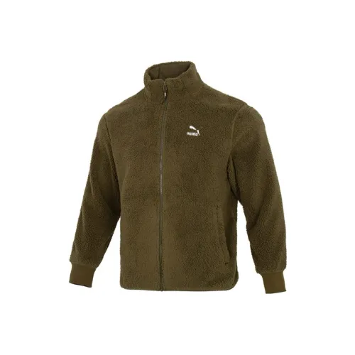 PUMA Army Green Мужские Вельветовые Куртки