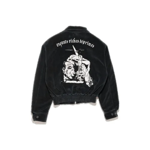 ENFANTS RICHES DEPRIMES FW24 Куртки и пальто Мужской Черный