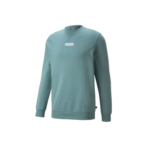 PUMA Толстовка Мужская Aqua Blue