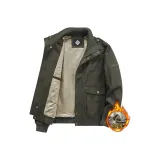 Армейский зеленый с флисовой подкладкой