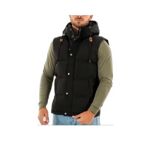 SUPERDRY Мужские черные жилеты