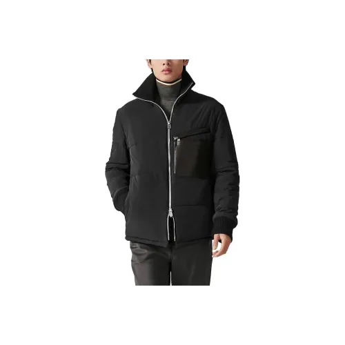 HERMES Мужские черные куртки