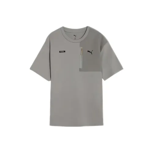 PUMA DESERT ROAD T Рубашка Мужская Светло-Серый 62