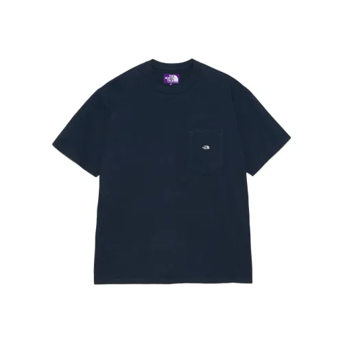 THE NORTH FACE PURPLE LABEL SS25 T-Shirt Унисекс Темно-синий