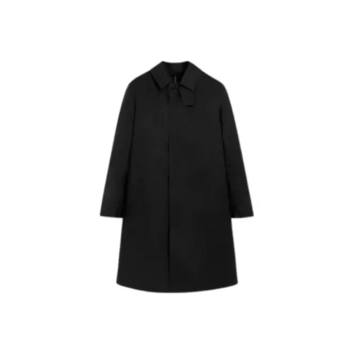 Mackintosh Черное Мужское Пальто