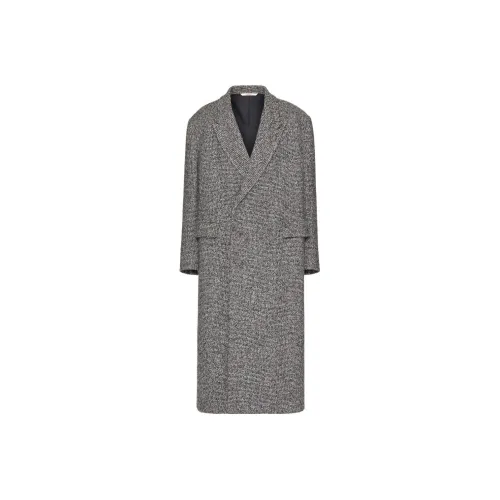 Valentino Мужское Серое Пальто