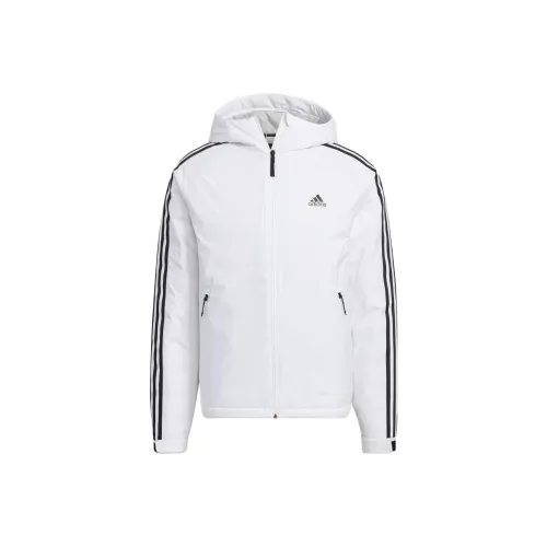 Adidas Белый Мужской Пуховик