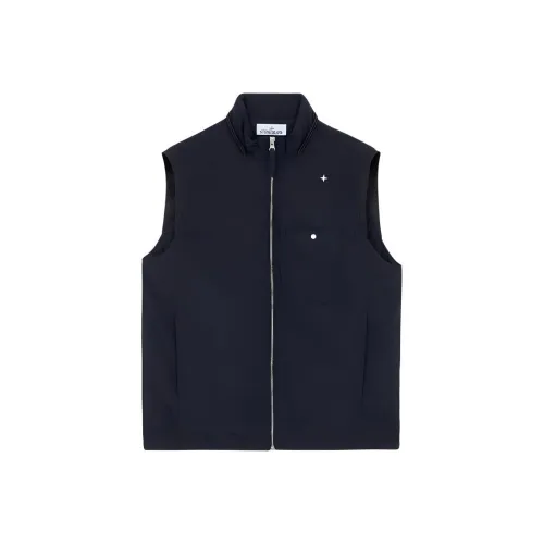 STONE ISLAND FW24 Ocean Blue Мужские жилеты