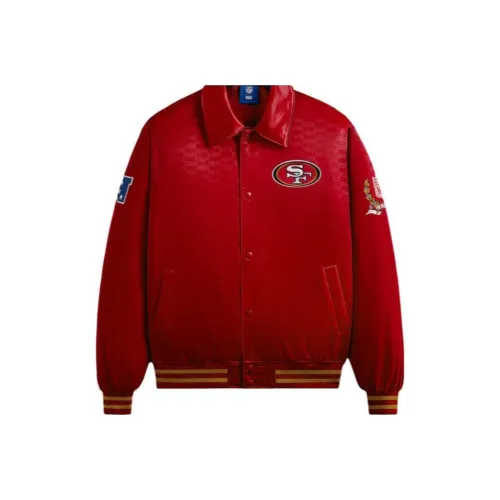 Kith X NFL FW23 Co Branded SERIES Красная Унисекс Куртка