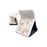 Тубы складное зеркальце - Study Самоед [Розовый]