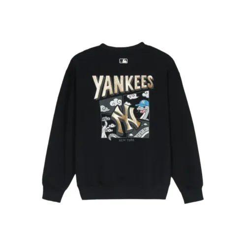 MLB Base Logo New York Yankees SS25 Толстовка Унисекс Черный