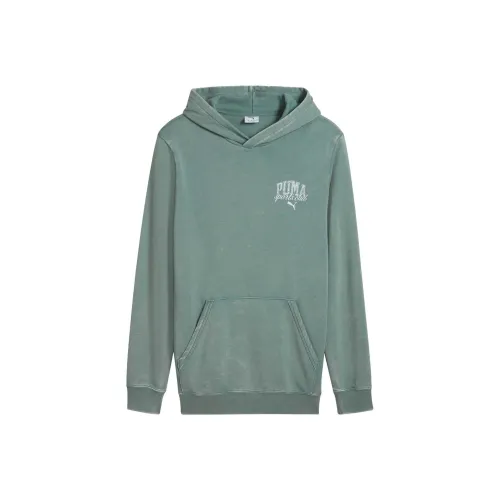 PUMA Hoodie PUMA CLASS WASHED TR Hoodie Men's Turquoise