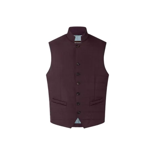 Corneliani SS24 Жилет Мужской Бордовый