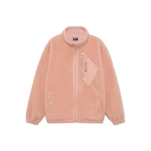 LINING Badfive Velvet Feel Куртка Унисекс Туманный Розовый