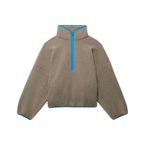 Fear Of God Athletics Adidas Co Branded Paragraph Хаки Мужские Толстовки