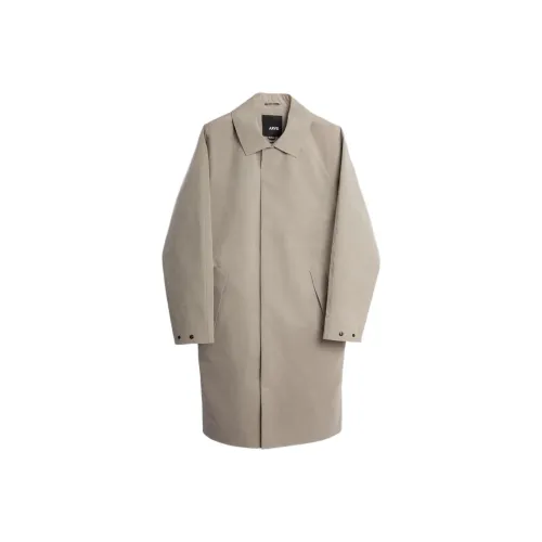 Arys Серый Зеленый Мужское Пальто