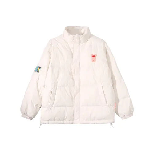 WANCHAO CP Хлопковый пуховик Корейский стиль зимний унисекс