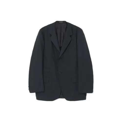 Yohji Yamamoto Бизнес-костюм мужской черный