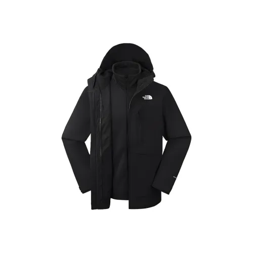 THE NORTH FACE Urban Exploration Водонепроницаемый и Ветрозащитный для сохранения тепла Ветровка Мужская Космический черный
