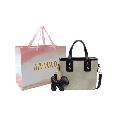 RIVMIND ПУ (полиуретан) Ручная сумка Сумка через плечо Стандартная Женская Экрю Черный Кофейный Синий