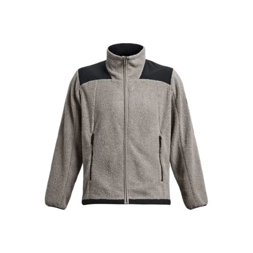 Under Armour Asphalt Gray Мужской Бархатный Куртка