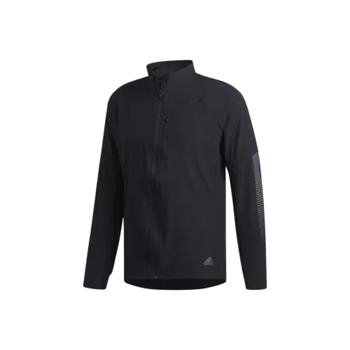 Adidas Rise Up Бег Куртки и Пальто Мужской Черный
