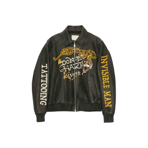 Ed Hardy Черные Мужские Куртки