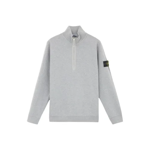STONE ISLAND Свитшот Мужской Серый