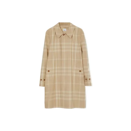 Burberry Мягкий Желтый Коричневый Мужское Пальто