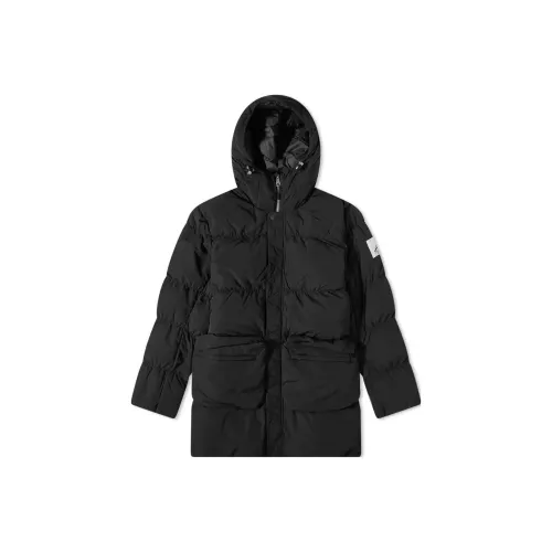 Джордан Черный Мужской Пуховик