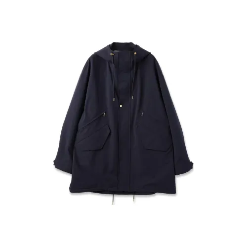 CULLNI FW24 Пальто Унисекс Морской Синий