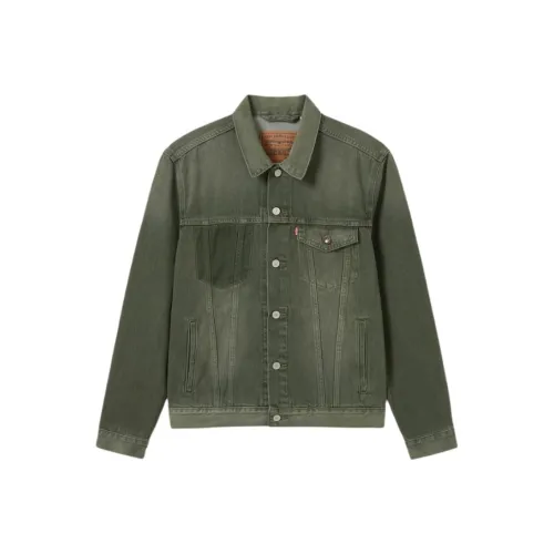 Levi's Denim Drifter Series Джинсовая Куртка Мужская Зеленая