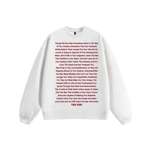T D JOJO Унисекс Свитшоты