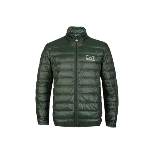 EMPORIO ARMANI Упаковка Core Identity Пуховая куртка Куртки Пальто Мужской Зеленый