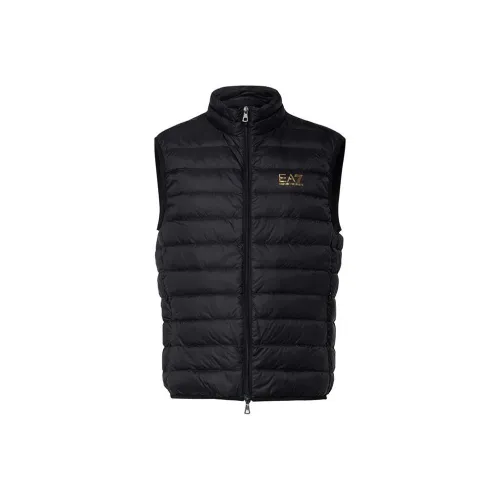 EMPORIO ARMANI EA7 FW24 Жилет Мужской Черный
