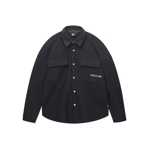 Muscle Dog Черные Мужские Куртки