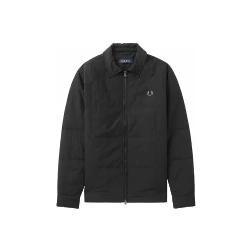 FRED PERRY Куртки и Пальто Мужской Черный