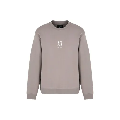 ARMANI EXCHANGEAE Толстовка Мужская Чайный Коричневый