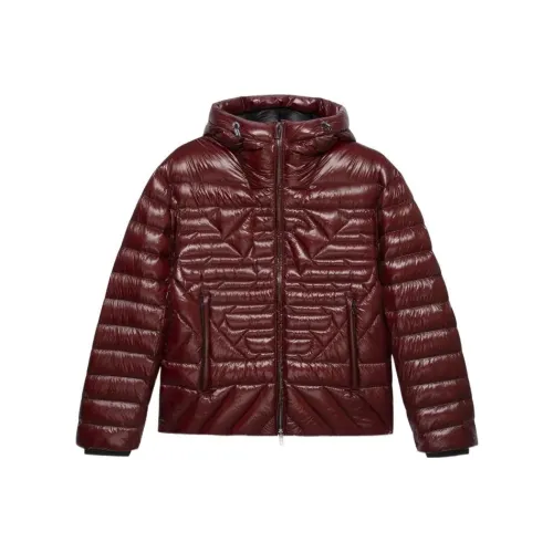 EMPORIO ARMANI Красный Мужской Пуховик