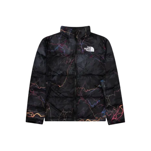 The North Face 1996 Collection Пуховик Зимний Мужской Черный с узором