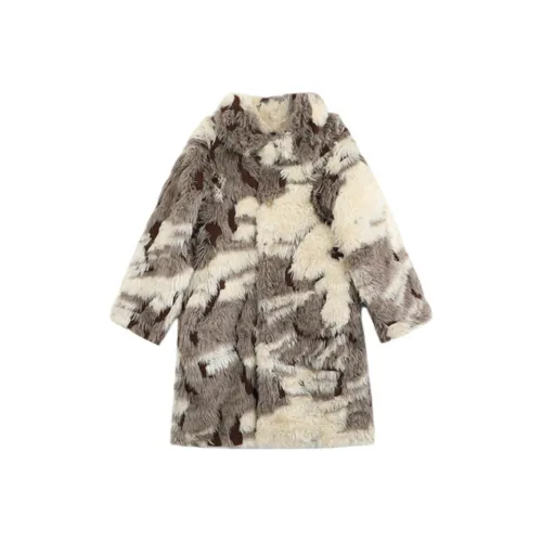 SANKUANZ Вельвет Feel Пальто Унисекс Бежевый Herd Полосы