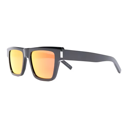 SAINT LAURENT Солнцезащитные очки Мужские Черные