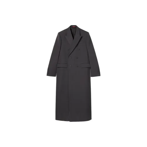 GUCCI FW24 Пальто Мужское Темно-Серый