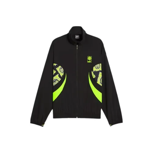 PUMA BVB Dortmund FtblNrgy Куртки и Пальто Мужской Черный