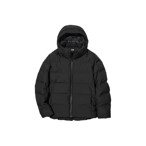 UNIQLO Мужские черные пуховики