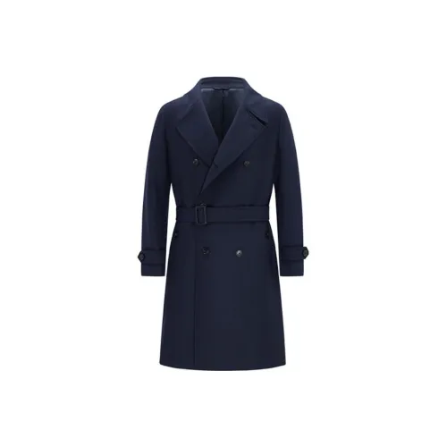 NAVIGARE Пальто Унисекс Темно-сапфировый