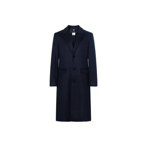 Burberry FW23 Пальто Мужское Темно-синий