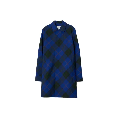 Burberry Синий Мужской Пальто