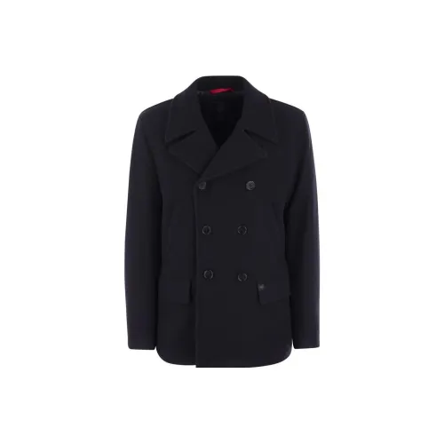 Fay Морской Синий Мужское Пальто